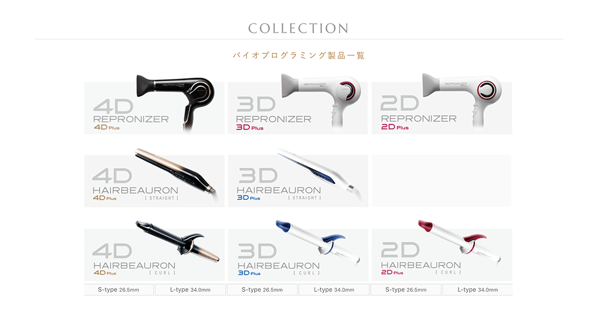 レプロナイザー ヘアビューロン4DPlus | nate-hospital.com