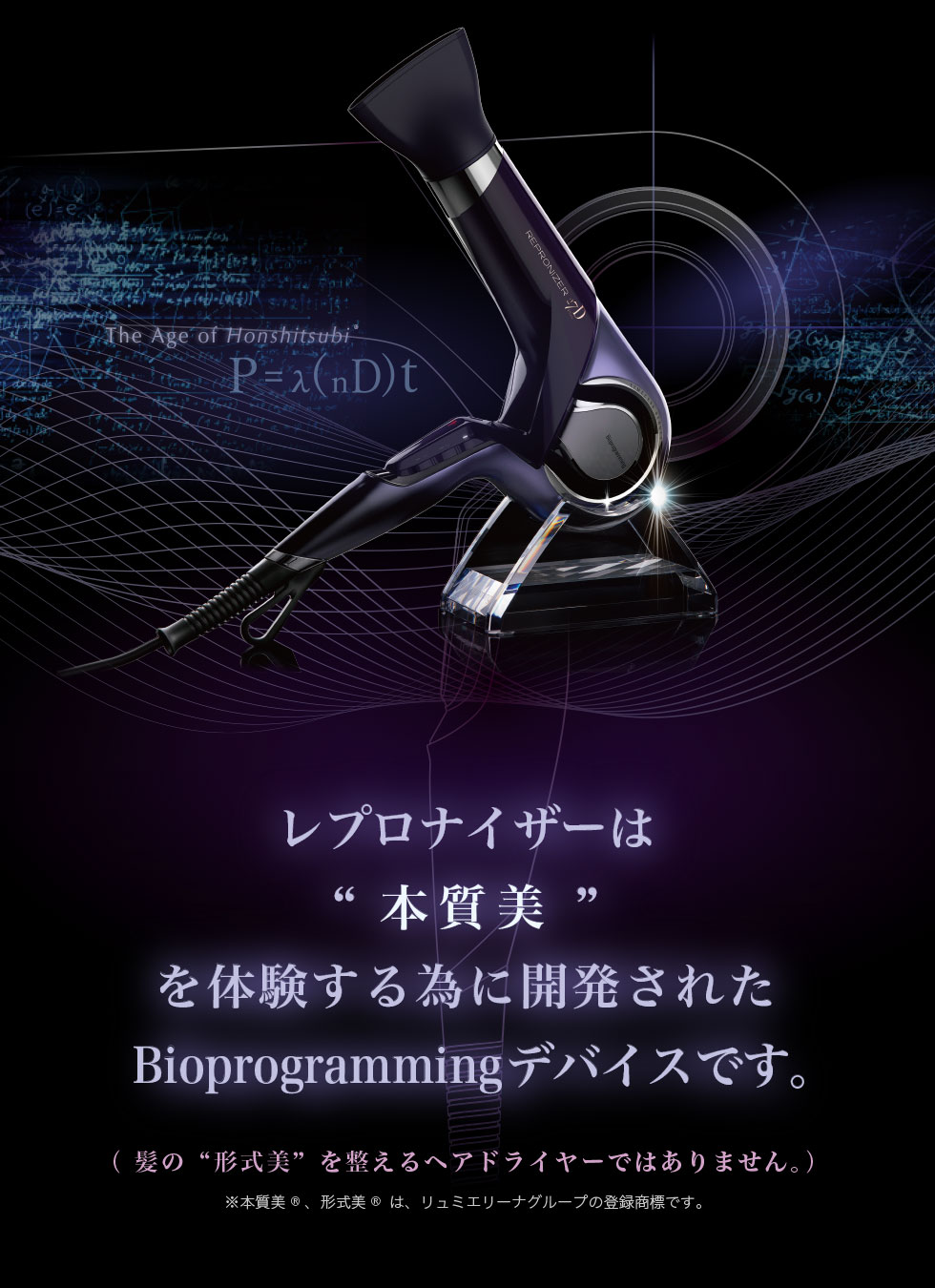 期間限定】レプロナイザー 27D Plus リュミエリーナ ヘアドライヤー-